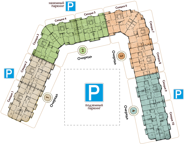 ЖК Pechersk Plaza план 3