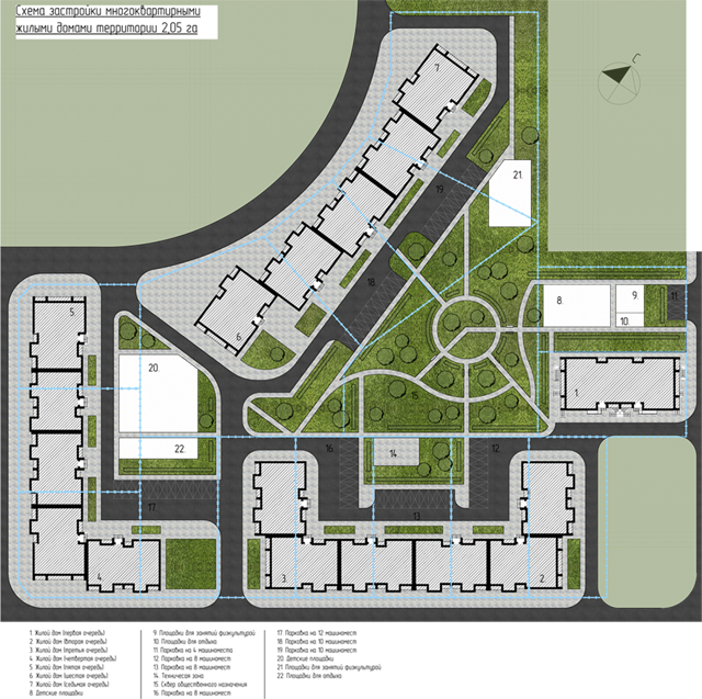 Планировка квартала. План жилого комплекса. Генеральный план жилого комплекса. Жилая группа генплан. Сексионный дом ген план.