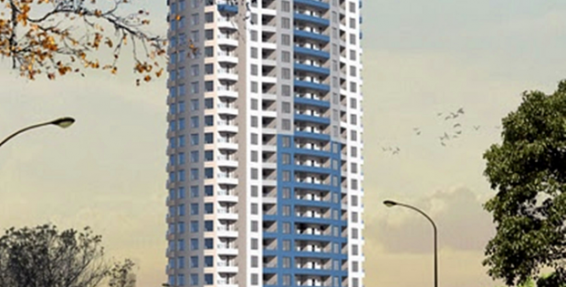 ЖК на Горловской, 215 (а, б, в) от КГС визуализация