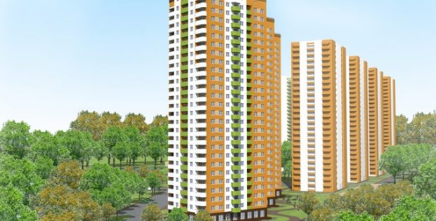 ЖК Orange City от GEOS визуализация