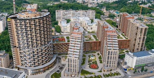 ЖК Миракс Официальная визуализация комплекса