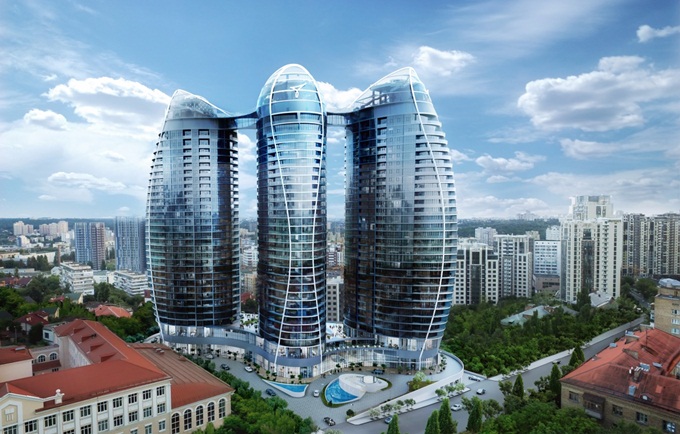 ЖК Taryan Towers визуализация