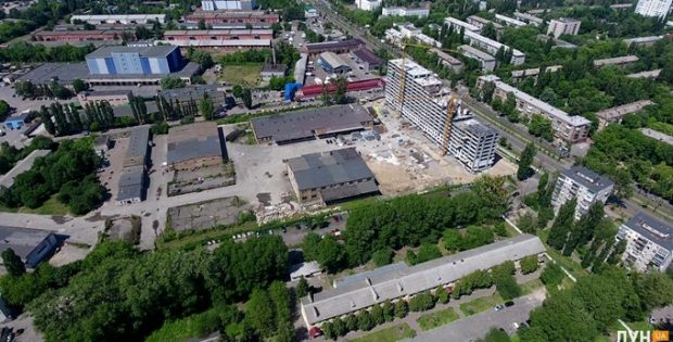 ДПТ микрорайон на Отрадном промзона