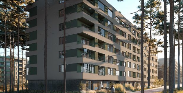 ЖК Парктаун Гостомель визуализация