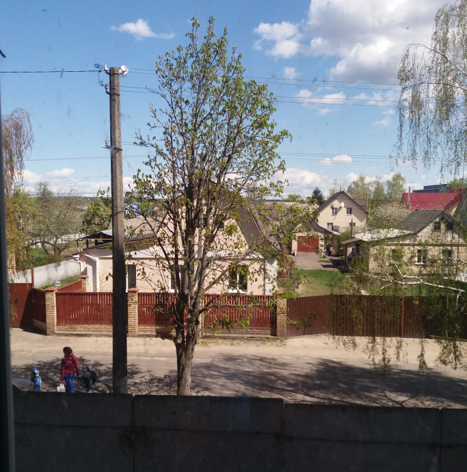 ЖК Медовый в Гостомеле вид из окон