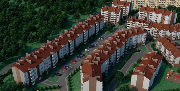 ЖК Гранд Виллас в Ворзеле визуализация