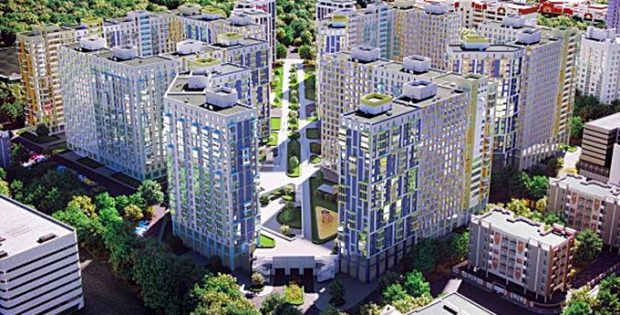 ЖК Скай Авеню от Укрбуда визуализация