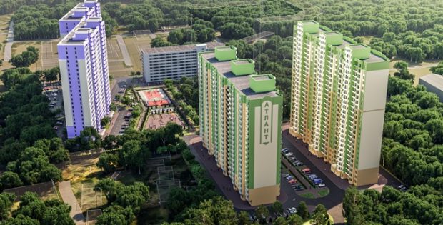 ЖК Атлант 2 в Коцюбинском визуализация