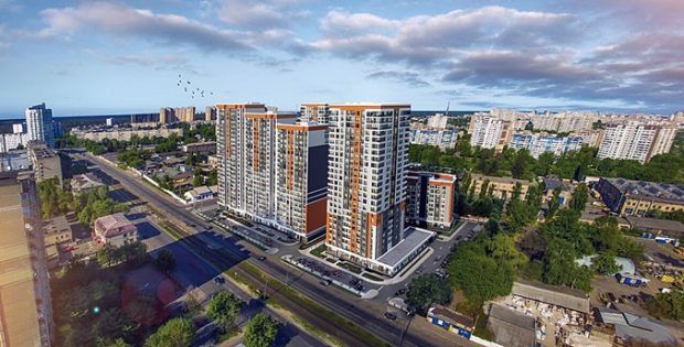 ЖК Бережанский от Галжитлобуд визуализация