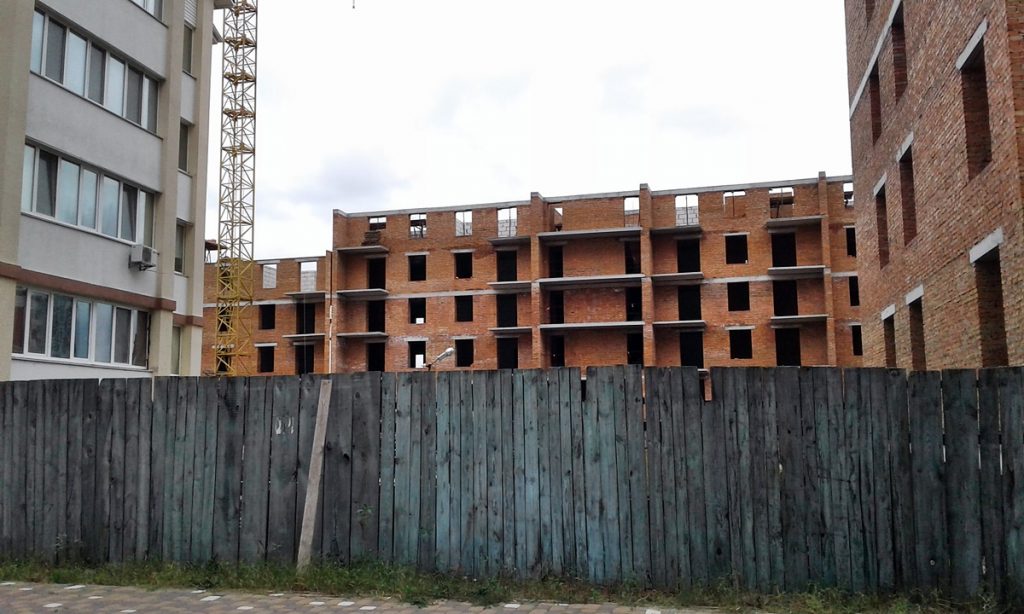 ЖК Покровский в Гостомеле ход строительства шестого дома
