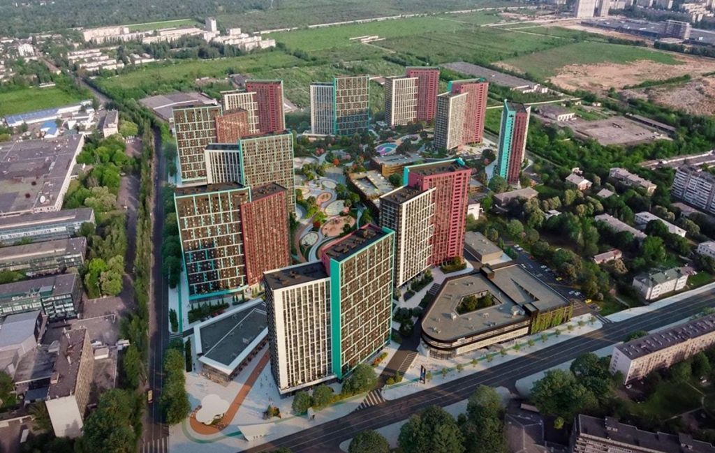 ЖК Диброва парк от ИБ Альянс в ТОП 10 жилых комплексов Киева по версии читателей блога новостроек