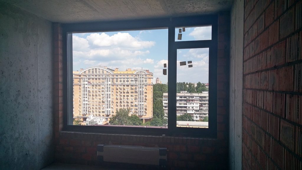 ЖК Tetris Hall вид с окна
