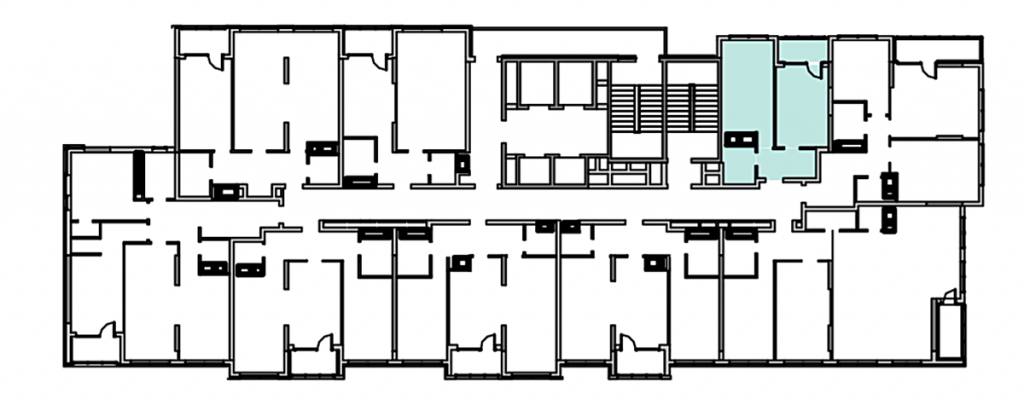 ЖК Nordica Residence план этажа
