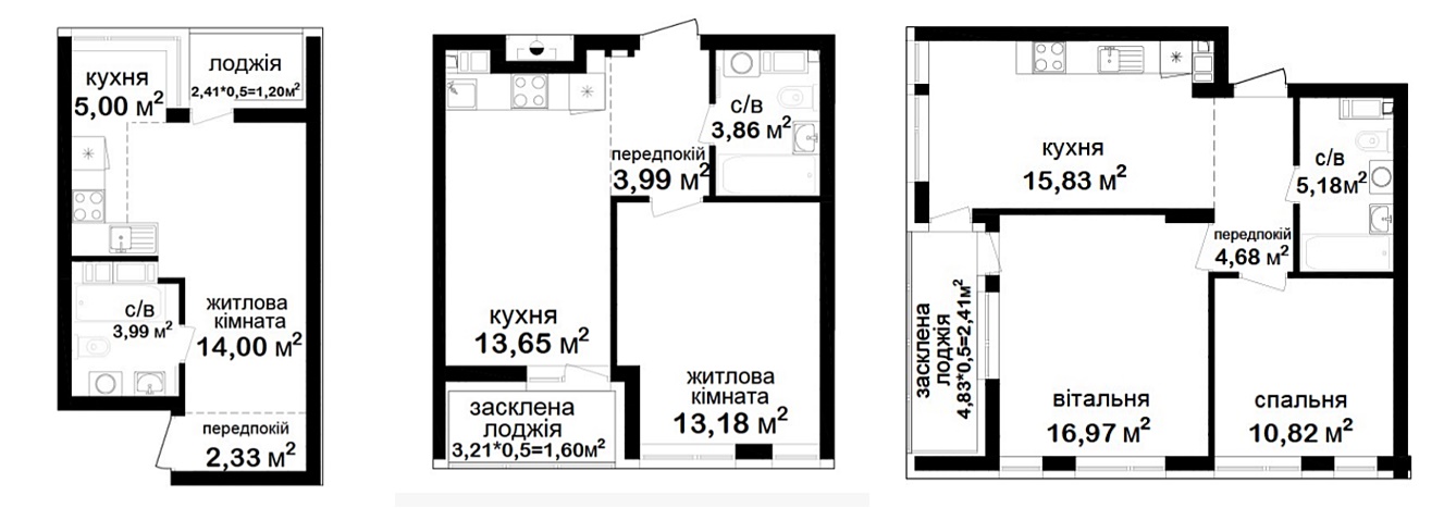 ЖК Феофания Сити варианты планировки квартир