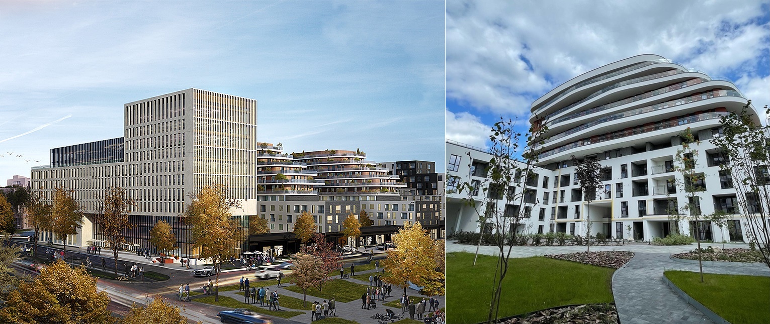 ЖК Вікінг Парк візуалізація та введені будівлі